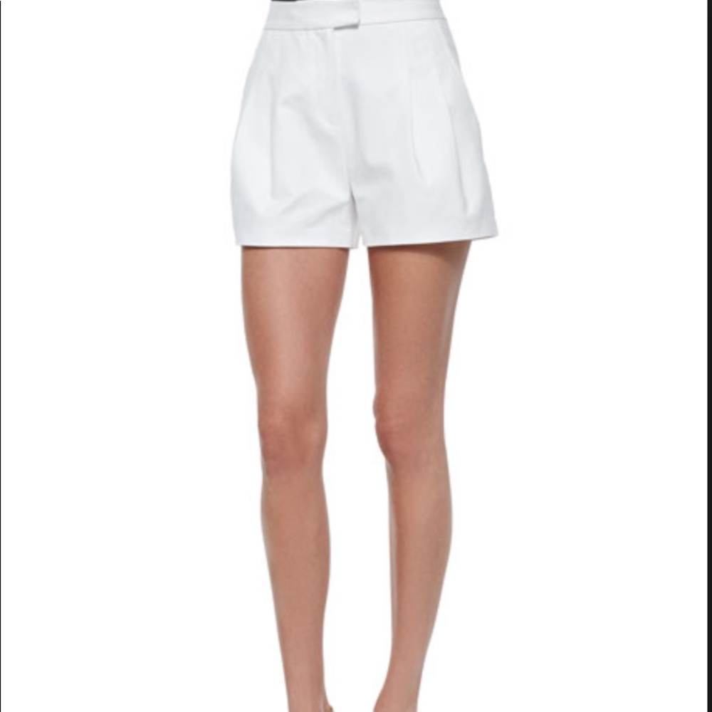 Michael Kors High Waist Pleat Shorts